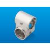 TUBECLAMP RVS 316 KRUIS CONNECTOR OFFSET 4B Ø 28MM
