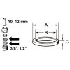 DICHTING + MESSING RING 1/2