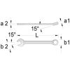 RING-STEEKSLEUTEL DIN 3113-A 30MM 4TECX