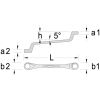 RINGSLEUTEL DIN 838 20X22 MM 4TECX
