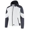 TRICORP SOFTSHELL CAPUCHON BICOLOR REDEFINED 406118 WHITE ANTHRACITE MAAT M