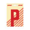 PLAKLETTER NOBEL 120 MM ROOD P