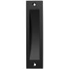 SCHUIFDEURKOM 150X40 MM, RECHT ZWART