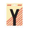 PLAKLETTER NOBEL 120 MM ZWART Y