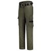 WERKBROEK TWILL DAMES 502024ARMY38