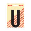 PLAKLETTER NOBEL 120 MM ZWART U
