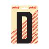 PLAKLETTER NOBEL 150 MM ZWART D