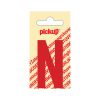 PLAKLETTER NOBEL 60 MM ROOD N