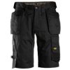 ALLROUNDWORK, STRETCH LOOSE FIT KORTE WERKBROEK MET HOLSTERZAKKEN, ZWART - ZWART (0404), MAAT 50 SNICKERS 
