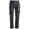 SNICKERS ALLROUNDWORK, STRETCH WERKBROEK MET HOLSTERZAKKEN, STAAL GRIJS - ZWART (5804), 048