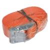 SPANBAND 25MM X 3 METER MET KLEMGESP KONVOX LC 175/350 ORANJE
