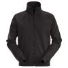 SWEATSHIRT JACK MET RITS, ZWART (0400), M SNICKERS