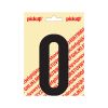 PLAKLETTER NOBEL 120 MM ZWART O