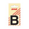 PLAKLETTER HELVETICA 40 MM ZWART B