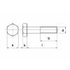 ZESKANTBOUT DEELDRAAD DIN 931 RVS A2 M27 X 150