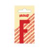 PLAKLETTER NOBEL 60 MM ROOD F