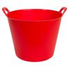 PLASTIC EMMER FLEX TUB 25 LTR ROOD
