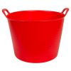 PLASTIC EMMER FLEX TUB 42 LTR ROOD
