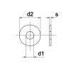 SLUITRING 3XD DIN 9021 ELEKTROLYTISCH VERZINKT M18 G