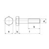 ZESKANTBOUT DEELDRAAD DIN 931 RVS A2 M10 X 110