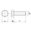 TAPBOUT DIN 933 RVS A2 M16 X 30