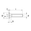 METAALSCHROEF LENSKOP SLEUF DIN 964 RVS A2 M4 X 10