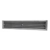 BADKAMERDEURROOSTER 90X450MM ZILVER