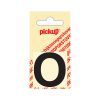 PLAKLETTER HELVETICA 40 MM ZWART O