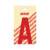 PLAKLETTER NOBEL 90 MM ROOD A
