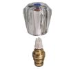 KRAANBOVENSTUK ACRYLLUX KNOP 1/2