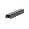 PVC SCHUIFDEUR RAIL PROFIEL ZWART 2X4MM INW HOOG