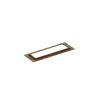 ETIKETRAAM 80X29MM MESSING ANTIEK NO. 63D