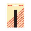 PLAKLETTER NOBEL 120 MM ZWART I