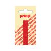 PLAKLETTER NOBEL 60 MM ROOD I