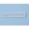 VENTILATIESTRIP, ALUMINIUM, EXTRUSIE, 300 X 80 MM GEANODISEERD