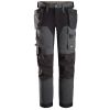 SNICKERS ALLROUNDWORK 4-WEG STRETCH BROEK MET HOLSTERZAKKEN, STAAL GRIJS - ZWART (5804), MAAT 48