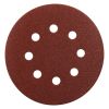 MAKITA SCHUURSCHIJF 125MM K80 RED VELCRO P-43555 PAK Á 10 STUKS