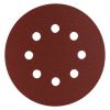 MAKITA SCHUURSCHIJF 125MM K120 RED VELCRO P-43577 PAK Á 10 STUKS
