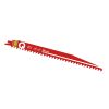 QBLADES RECIPROZAAGBLAD HOUT, HARDHOUT, CARB, 3TPI - 304MM, 50X LONGER LIFE