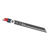 QBLADES RECIPROZAAGBLAD MEDIUM METAAL, STAAL TOT 4MM, BIM, 18TPI - 228MM