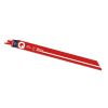QBLADES RECIPROZAAGBLAD MEDIUM METAAL, STAAL TOT 8MM, CARB, 10TPI - 304MM, 50X LONGER LIFE