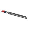 QBLADES RECIPROZAAGBLAD DUN METAAL, STAAL TOT 1,5MM, BIM, 24TPI - 228MM