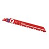 QBLADES RECIPROZAAGBLAD HOLLE STEEN, CARB, 2TPI - 240MM, 50X LONGER LIFE
