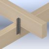 HOEKANKER KRUISKOPPELING 110X30X30