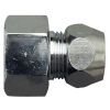 KLEMKOPPELING RECHT 3/8VX10MM VERCHROOMD [TEC581204]