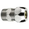 KLEMKOPPELING RECHT 3/8MX10MM VERCHROOMD [TEC581404]