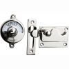 PRIVAATSLUITING OVERSLAG ELEGANT MESSING VERNIKKELD MET BOCHT BUITEN DRAAIEND 