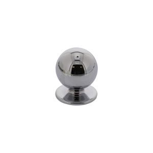 KNOP BOLROND 20MM CHR.16A