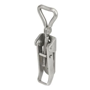 EIERKISTSLUITING VERSTELBAAR RVS 124X32 ZONDER SLUITHAAK 