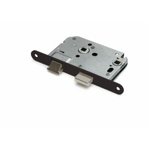 WC BADKAMERSLOT RONDE VOORPLAAT  ZWART